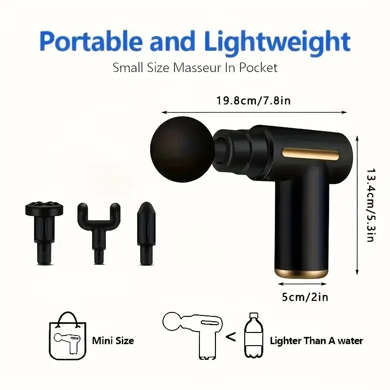 مسدس التدليك و المساج (الاصلي)+ توصيل مجاني