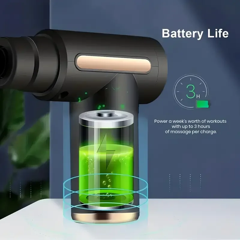 مسدس التدليك و المساج (الاصلي)+ توصيل مجاني