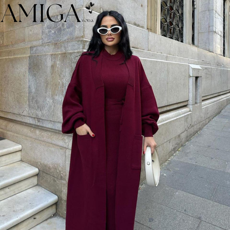 Ensemble Robe et cardigan