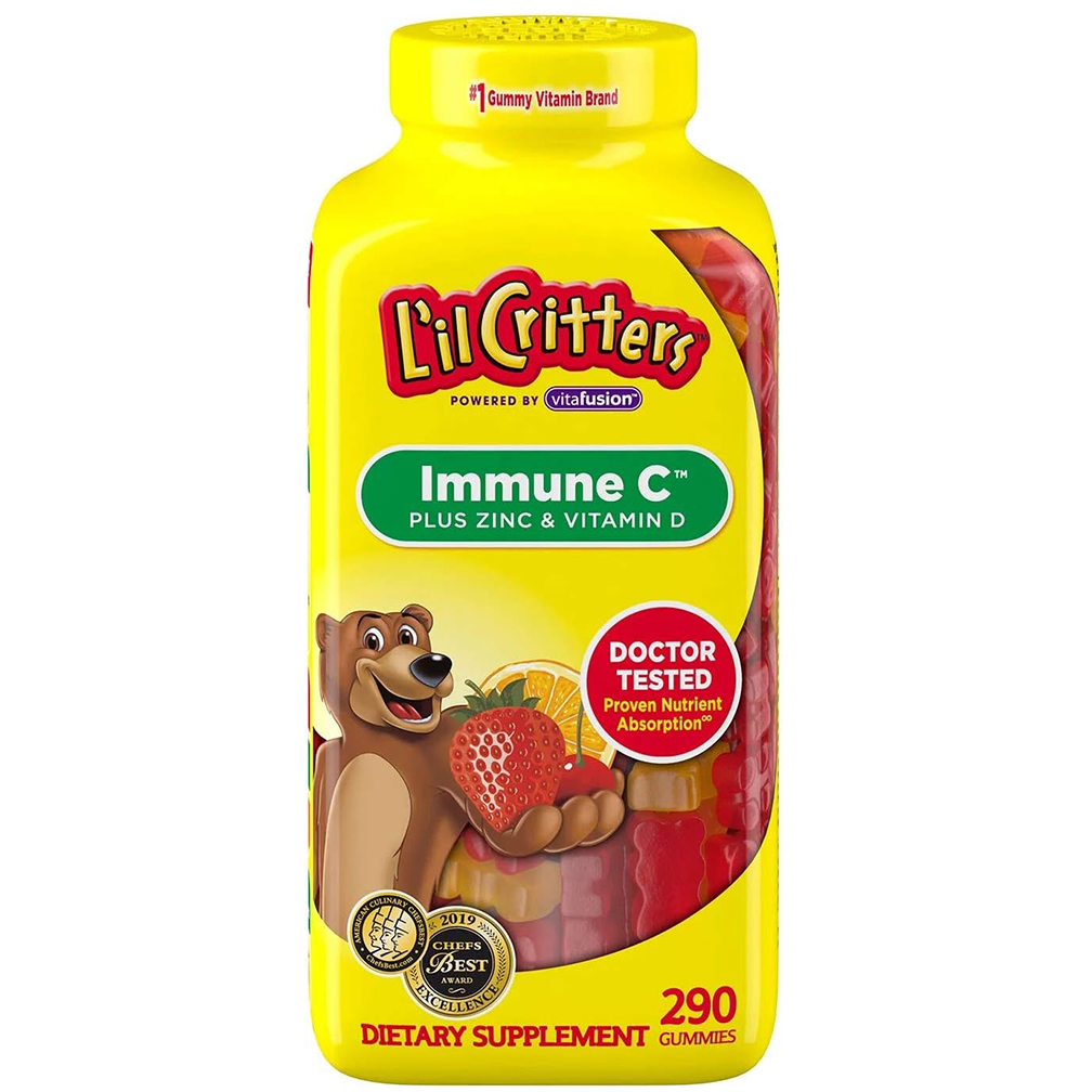 L'il Critter Kids' Immune C Plus Zinc and Vitamin D (290 Count)