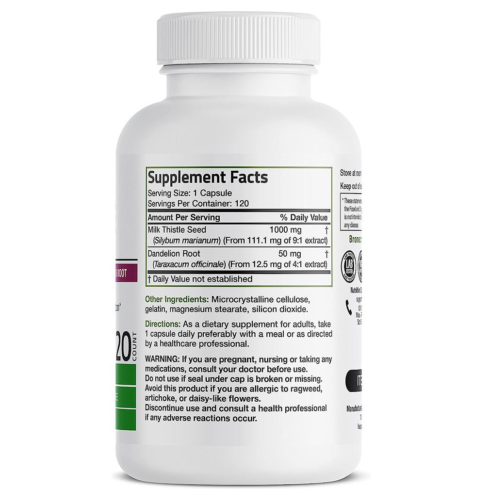 Milk Thistle 1000mg Silymarin