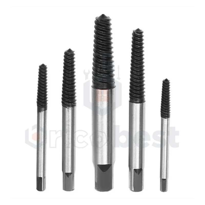 Ensemble D'extracteurs De Vis Endommagés, Outil De Retrait De Vis Cassees Et Denudees Ecrous Hss Boulons Forets Plaque Ti 94986521