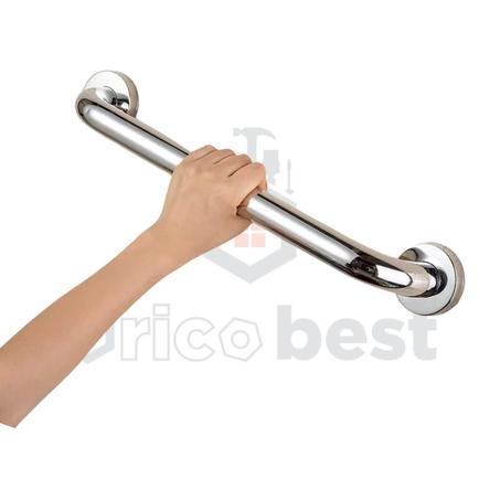 Poignée de sécurité pour salle de bain et toilette en acier inoxydable, pour enfants, personnes âgées, handicapées, blessées.