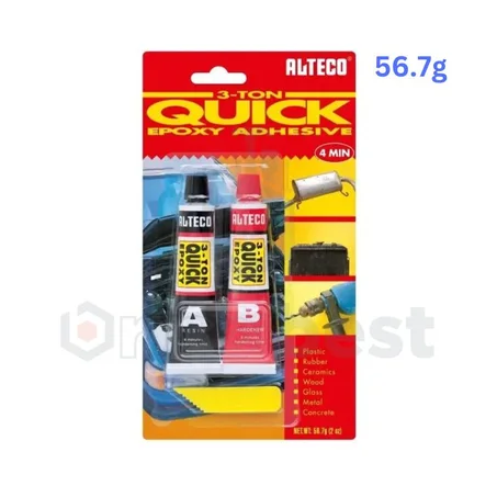 Colle Epoxy rapide A-B  de ALTECO (en 4 min)  56,7g