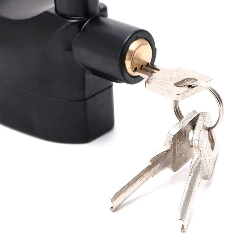 Cadenas avec alarme à capteur de mouvement - S