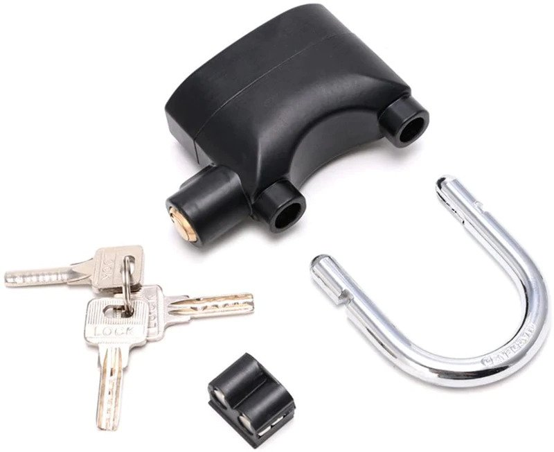 Cadenas avec alarme à capteur de mouvement - S