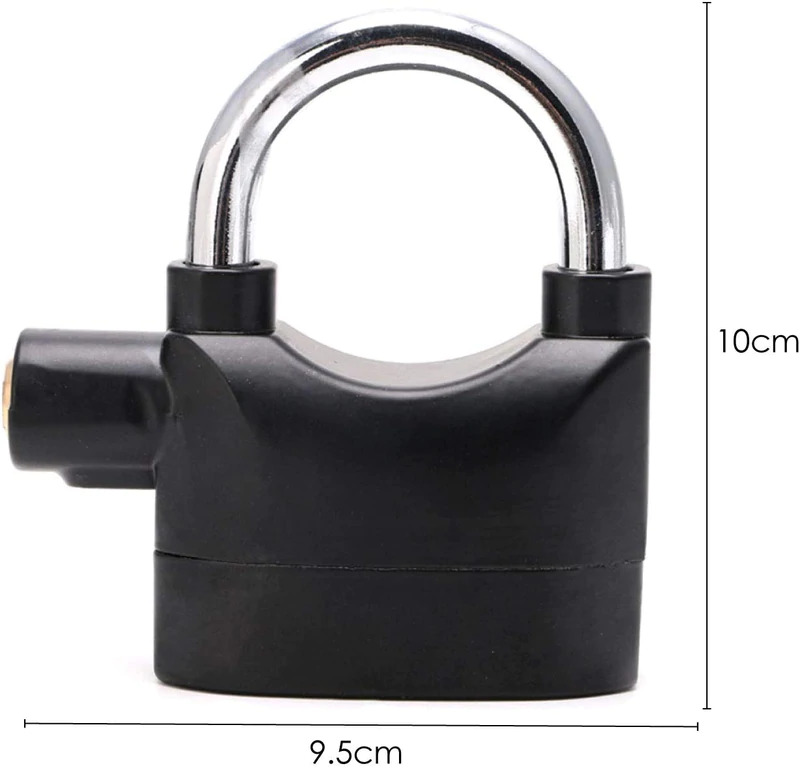Cadenas avec alarme à capteur de mouvement - S
