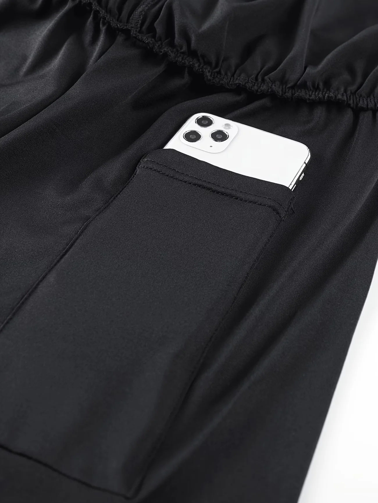 Short de sport Noir KEEPTRAINING