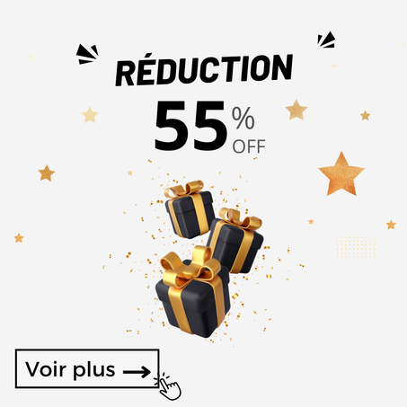 -55% L'offre se termine en fin de semaine