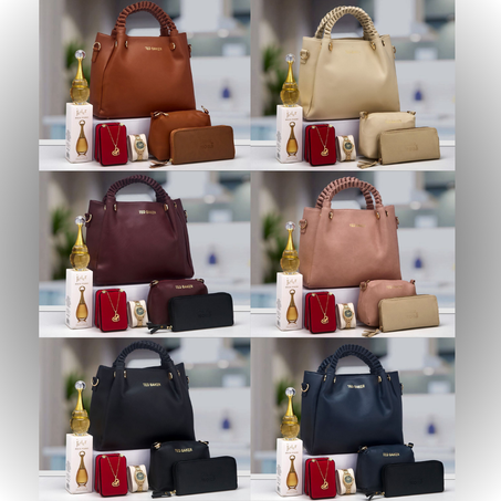 pack 7 pc ted beker +montre rinnady