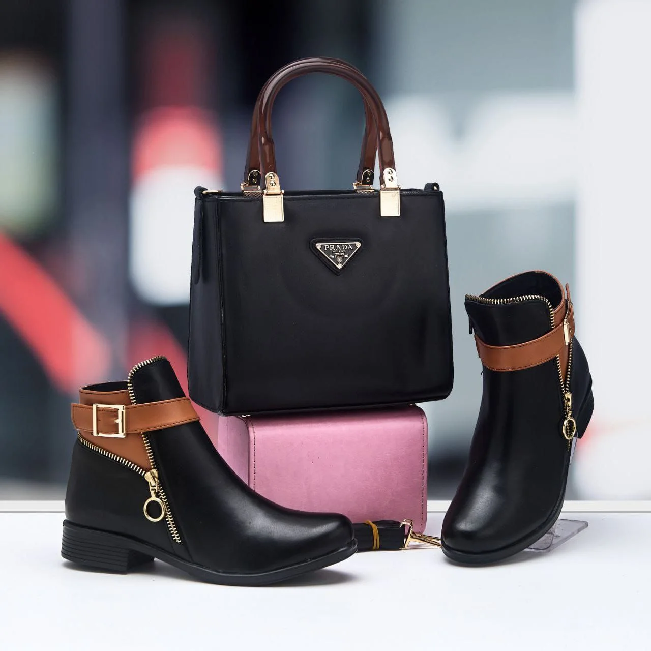 ensemble prada + libote