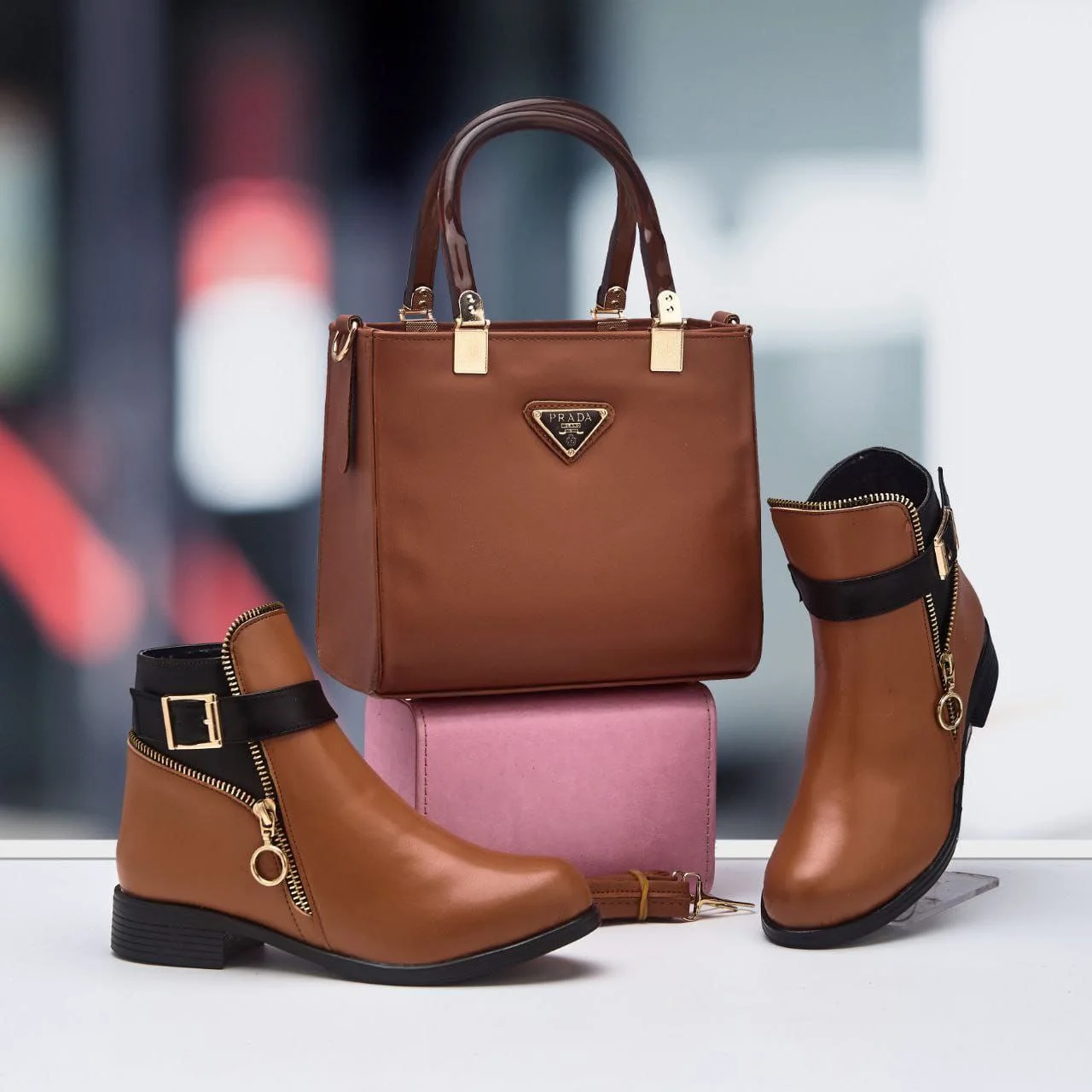 ensemble prada + libote