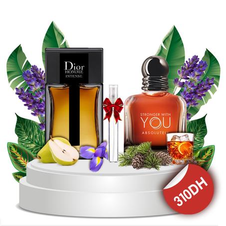 ABSOLUTELY 10 ML + DIOR HOMME INTENSE 10 ML + GRATUIT
