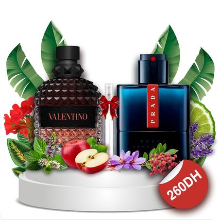 PACK VALENTINO BORN IN ROMA + PRADA OCEAN +GRT