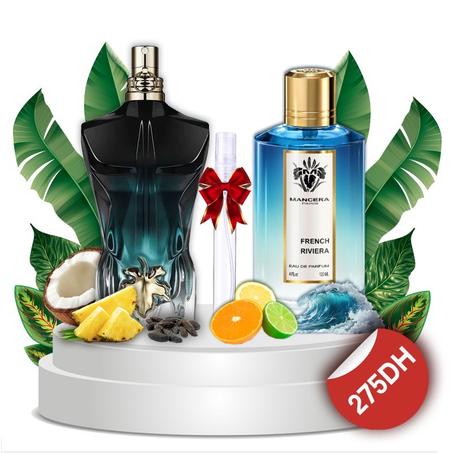 pack le beau parfum + French rivera + grt