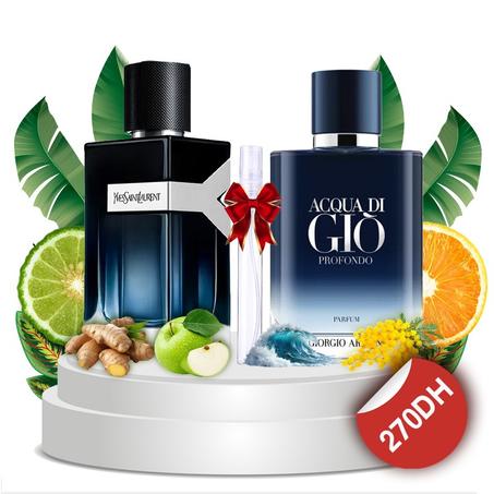 y edp + acqua di gio profondo + grt