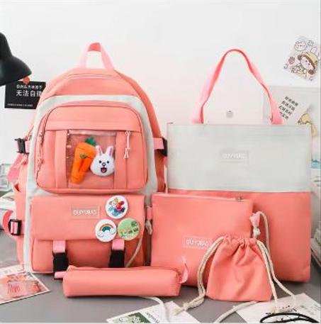 حقيبة الظهر المدرسية خاصة بالطالبات للدخول المدرسي الحزمة الجديدة