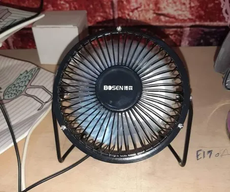 مروحة مكتب معدن Usb