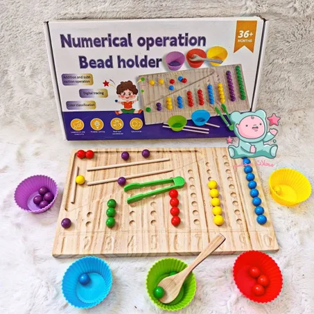 Numerical Operation Bead Holder