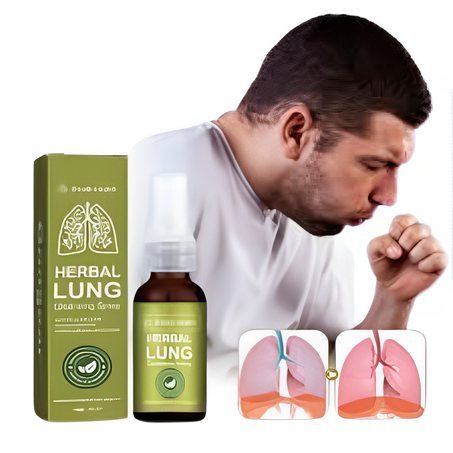 بخاخ تنظيف الرئتين بالأعشاب herbal lung