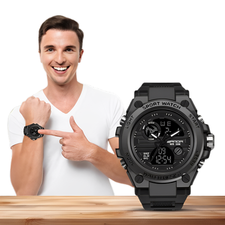 ساعة رياضية للرجال