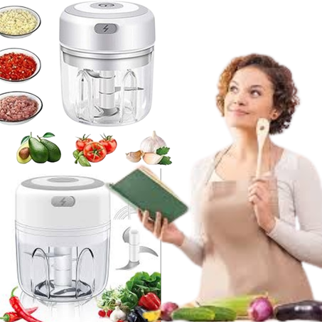 مفرمة الخضر القابلة للشحن