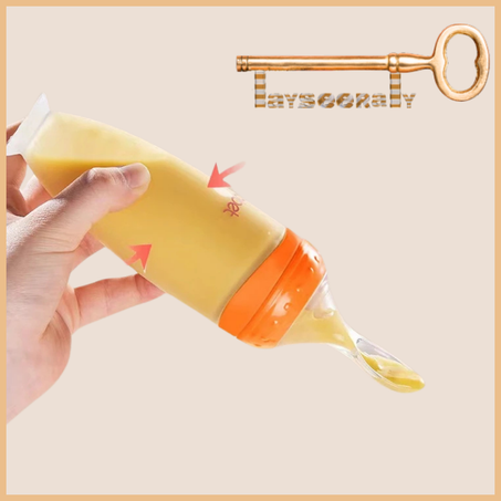 ملعقة تغدية الأطفال