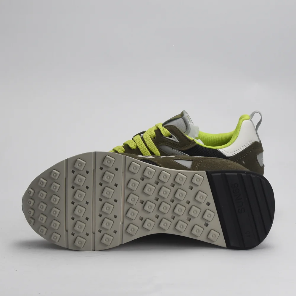 BASKET SUN68-JAKI-OUTDOOR-19-MILITAIRE