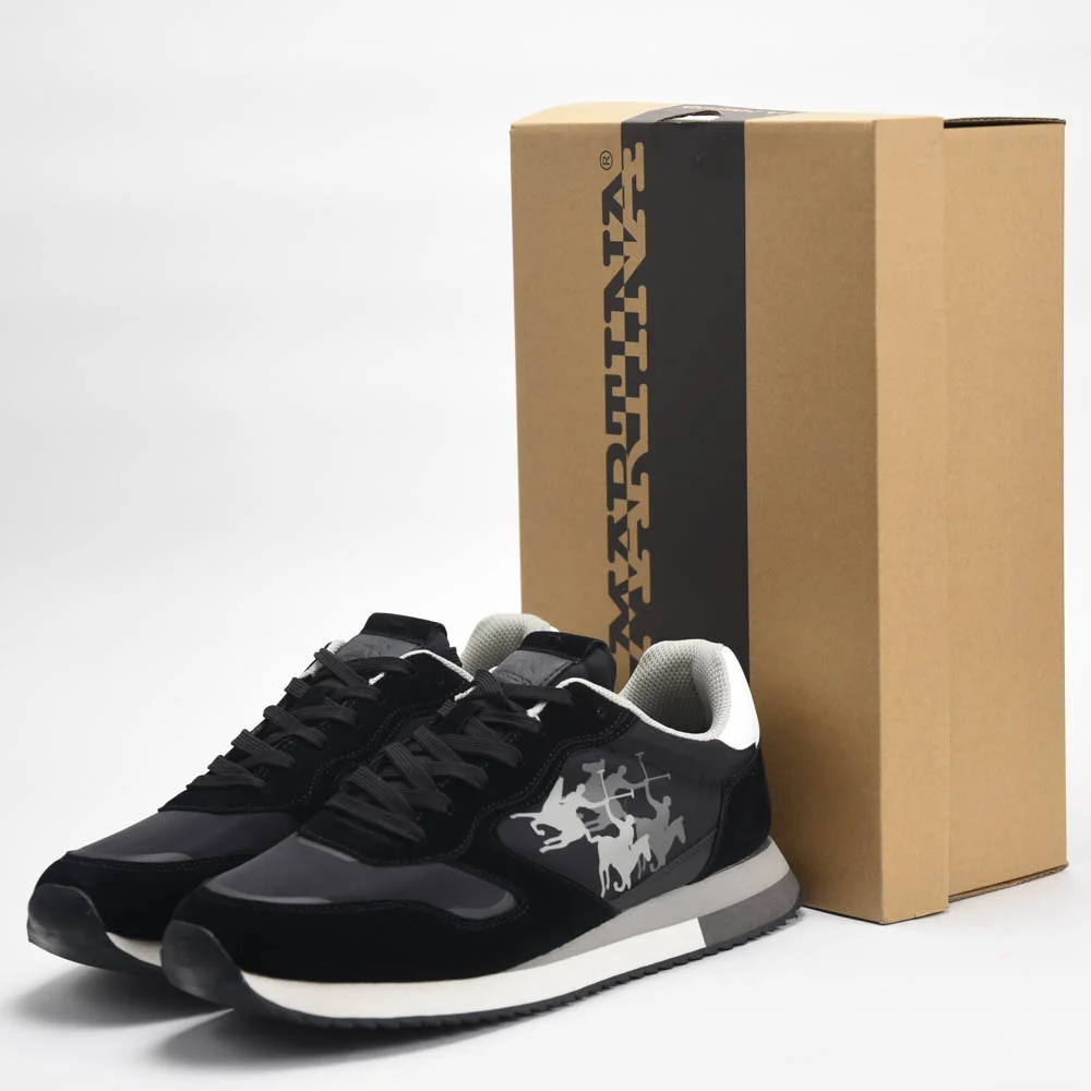 La Martina Low Sneakers Two-Tone Platform