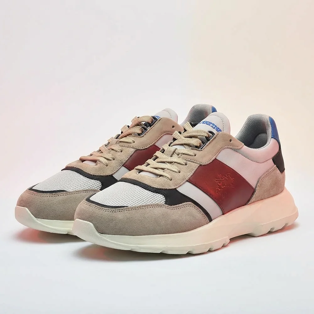 LA MARTINA SCARPA UOMO CAMOSCIO TEX FABRIC