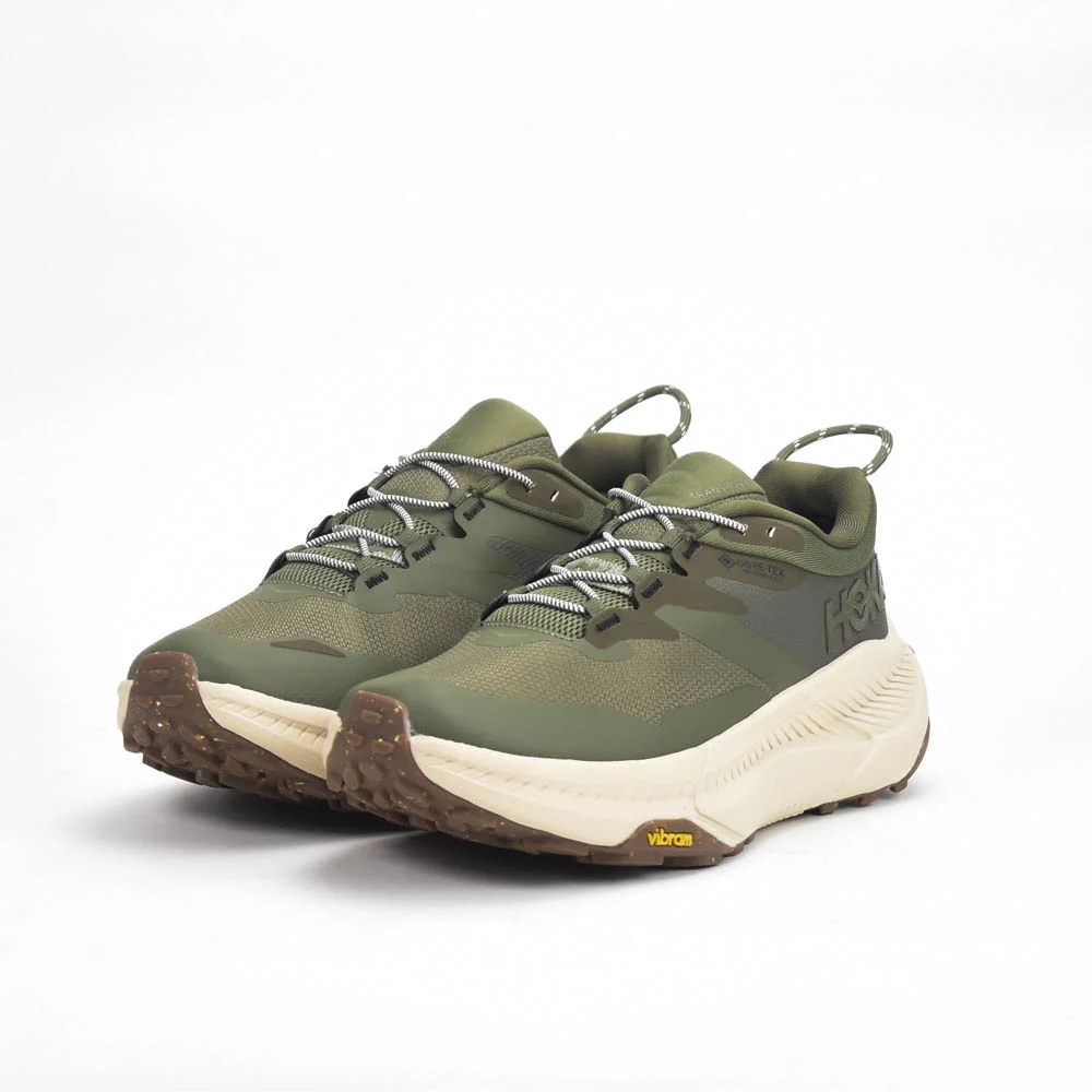 HOKA Transport GORE-TEX Slate Oat Milk Sneakers