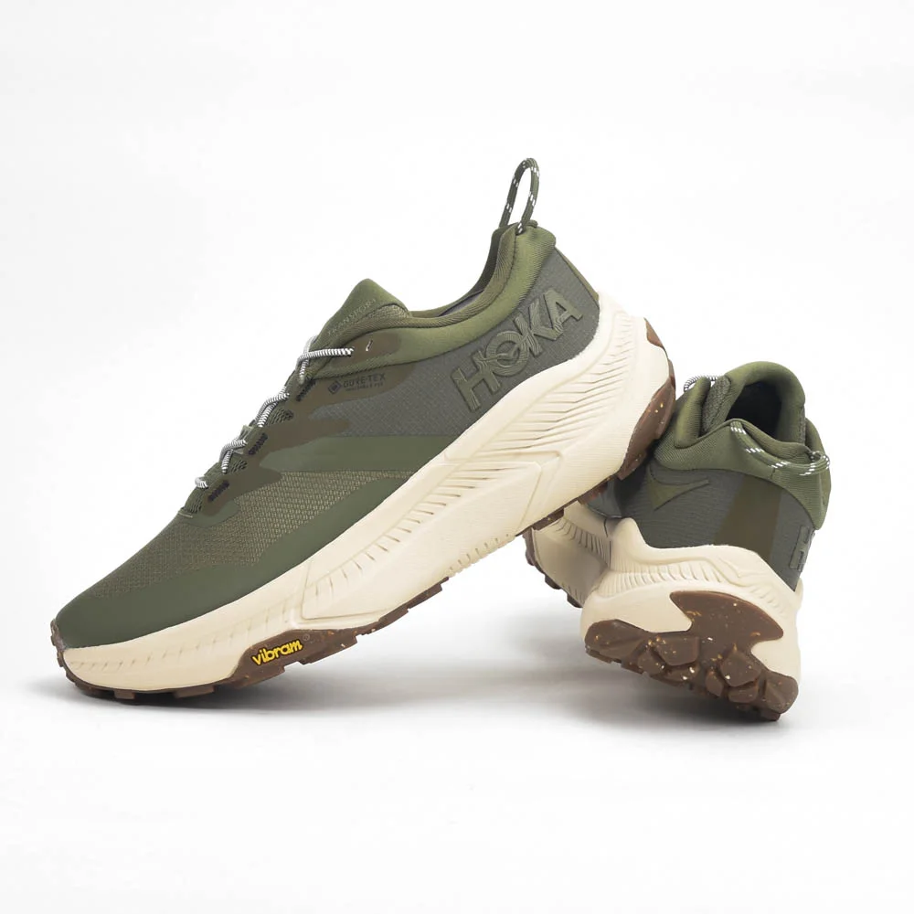 HOKA Transport GORE-TEX Slate Oat Milk Sneakers