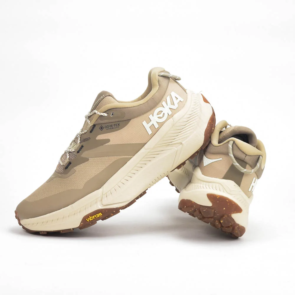HOKA Transport GORE-TEX Dune Eggnog Sneakers