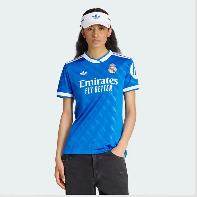 Camiseta de visitante para mujer 25/26 azul