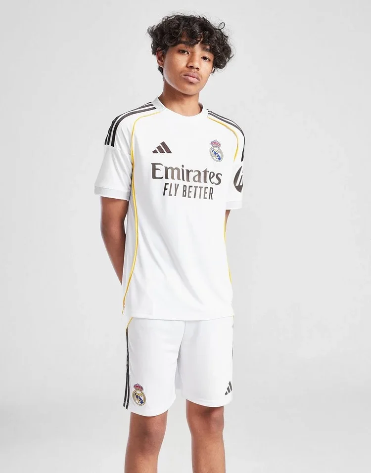 Niños CAMISETA DE FUTBOL Real Madrid 2025-2026 - PRIMERA