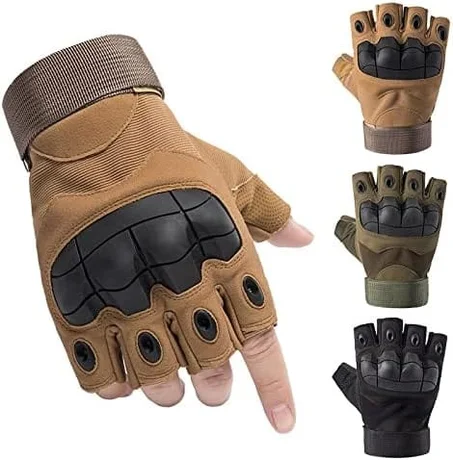 Gants Tactiques Demi-Doigts