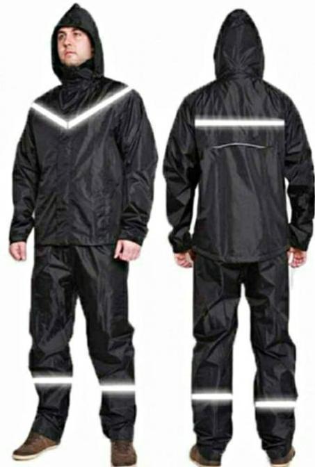 معطف واق من المطر للرجال في الهواء الطلق لجميع الرياضات سترة مضادة للماء-بدلة بنطلون