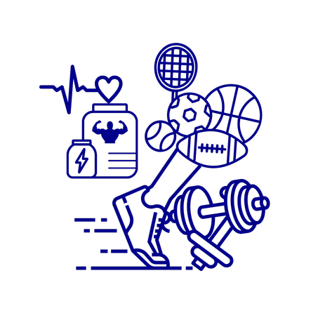 رياضة، صحة، و مكملات غذائية