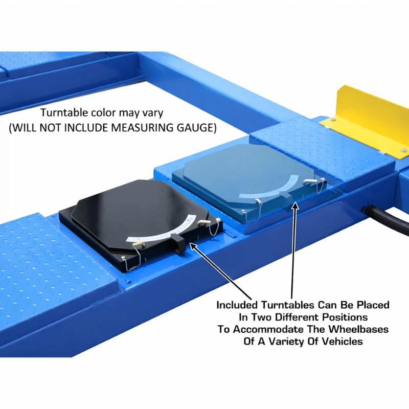 Atlas 414A 4 Post Alignment Lift + (2) RJ8 Rolling Jacks Combo & Free shipping