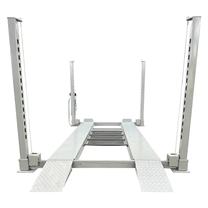 Triumph NOS10000 10,000 Lb. Heavy-Duty Four-Post Lift | Outside Slider Design | Factory-Direct Pricing