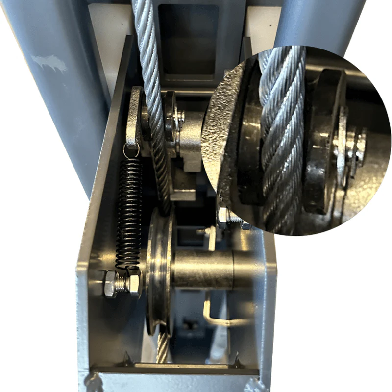 Katool KT-4H850 8,500 Lb. Capacity Four-Post Storage Lift | High-Contrast Safety Design | Factory-Direct Pricing