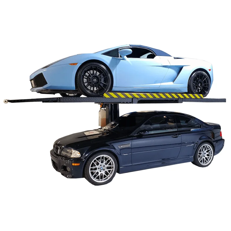 Tuxedo SP-6K-SS 6,000 lb. Single Column Parking Lift – Space-Saving Storage – Factory-Direct Savings