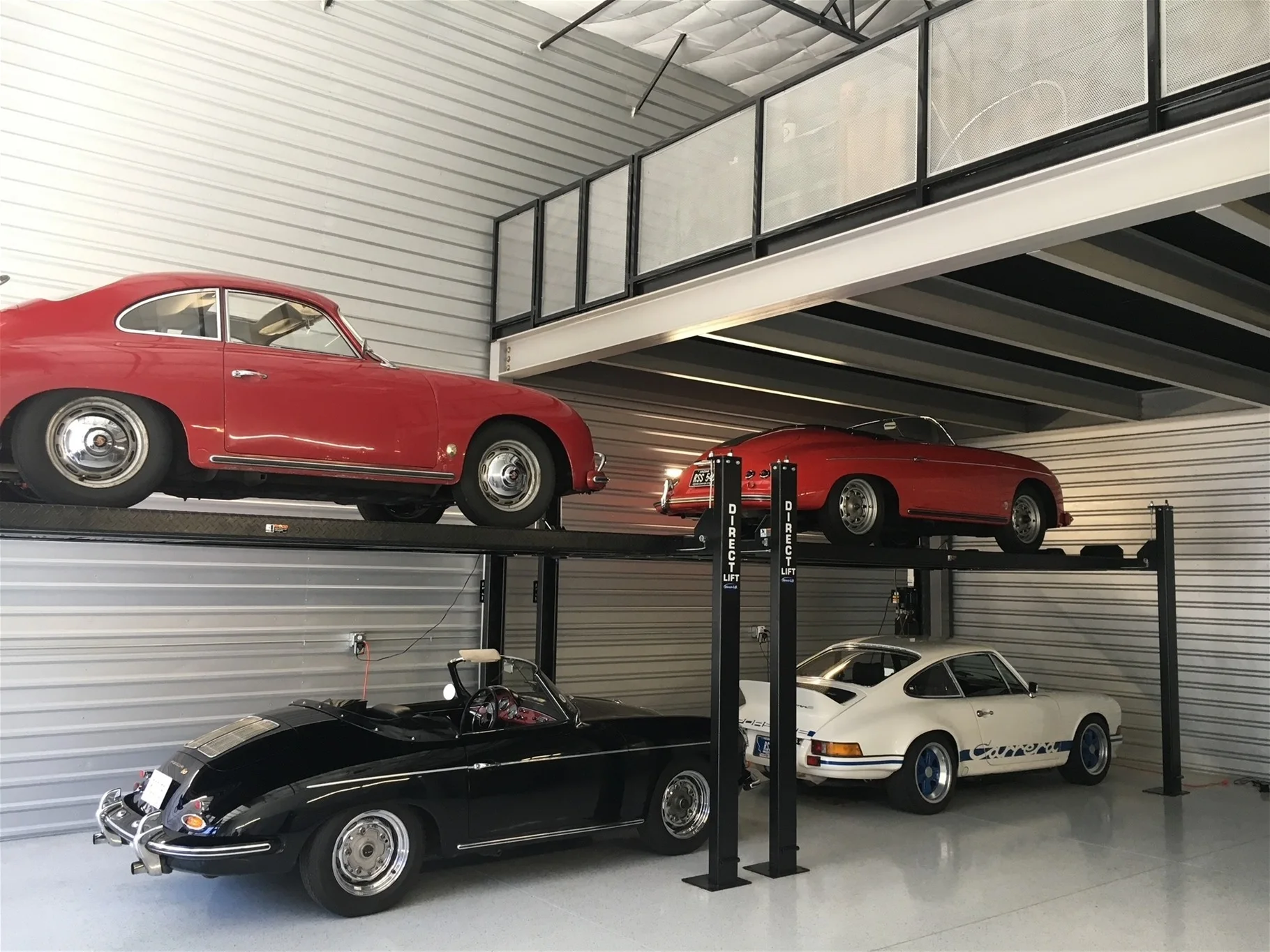 Direct Lift ProPark 8Plus 8,000 Lb. High-Rise Four-Post Lift | ALI Gold Certified | Precision Leveling System