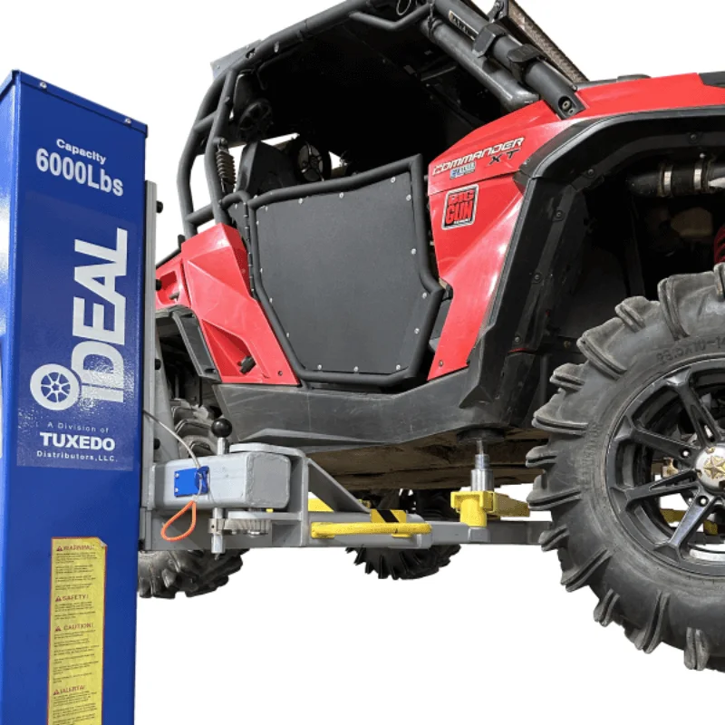 MSC-6KLP 6,000lb Single Post Car Lift - Portable