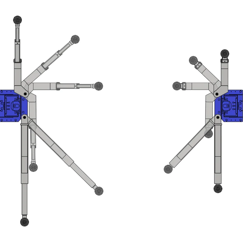 Tuxedo TP11KC-DX 11,000 lb. 2-Post Clear Floor Lift – Professional Series – Factory-Direct Savings