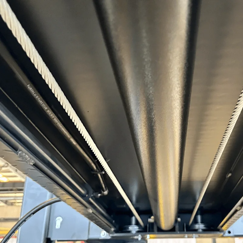 Katool KT-4H850 8,500 Lb. Capacity Four-Post Storage Lift | High-Contrast Safety Design | Factory-Direct Pricing