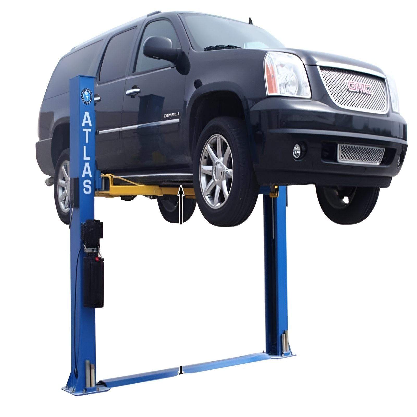 Atlas® BP8000 8,000-lb. Capacity Two-Post Lift | The Ultimate Low-Ceiling Workhorse | Factory-Direct Pricing