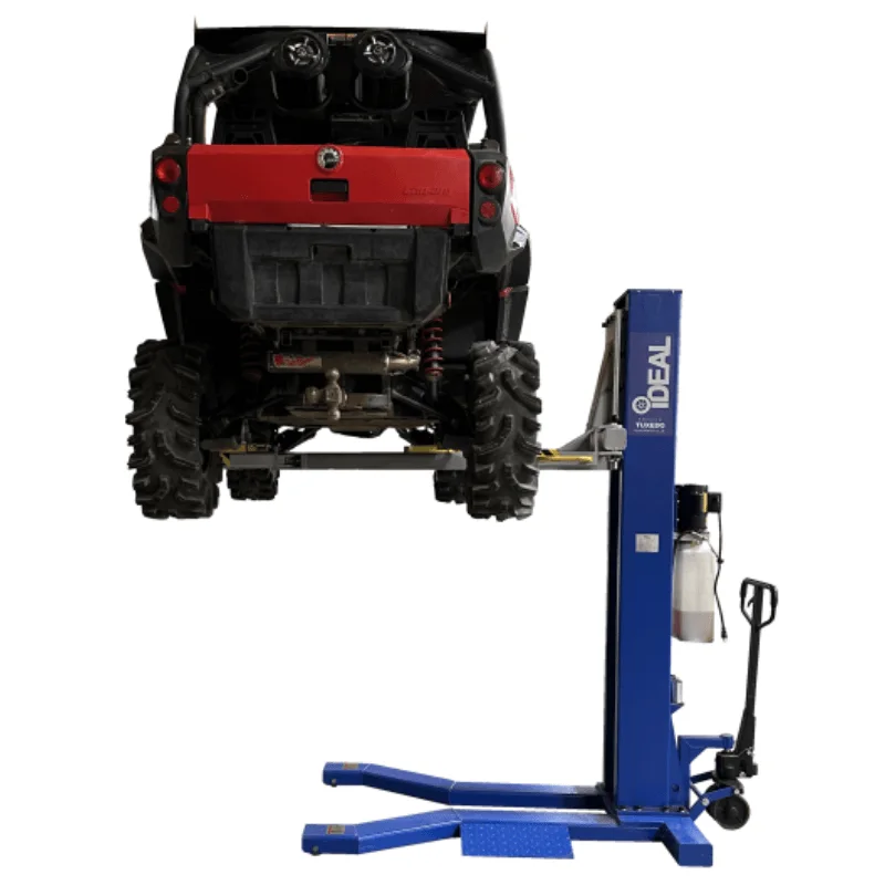 MSC-6KLP 6,000lb Single Post Car Lift - Portable