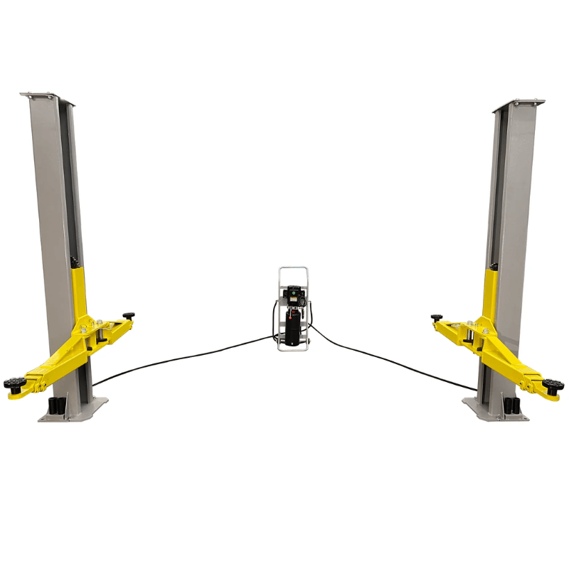 Triumph® C7000 7,000-lb. Capacity Portable Two-Post Lift | Low-Ceiling Specialist | Stow-and-Go Factory-Direct Value