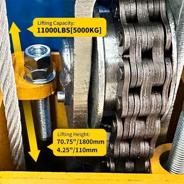 ME-LM110S Two Post Lift/2 Post Lift Auto Lift 220V Car Lift with 11000Lbs Lifting Cpacity Shop Equipment